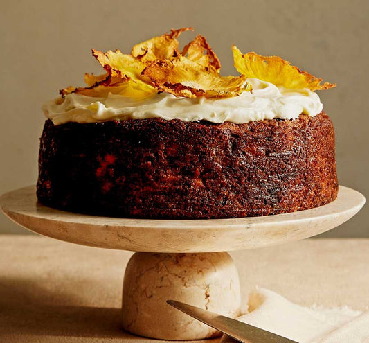 Sam’s Caribbean Pineapple Carrot Cake